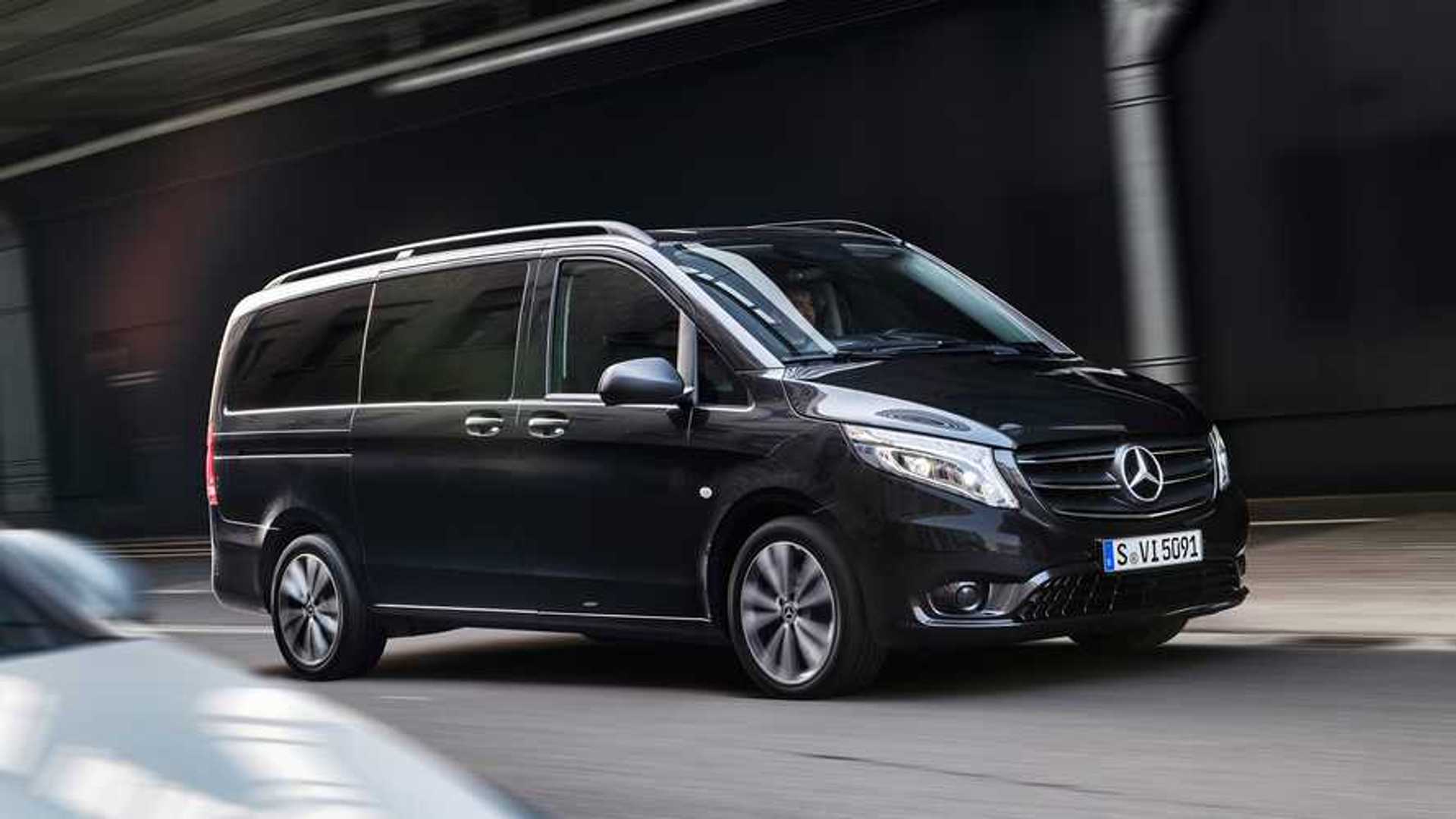 Mercedes Vito VIP dış görünüm, siyah